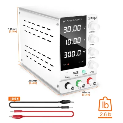 Alimentation de laboratoire CC réglable – image 3