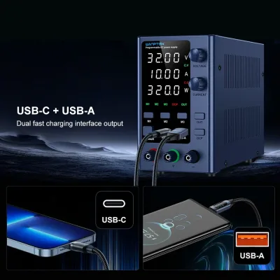 Alimentation de laboratoire réglable 30 V 10 A – image 2