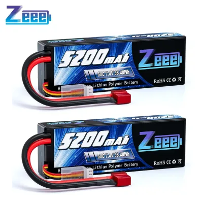 Batterie LiPo 2S 7,4 V 5200 mAh pour voiture RC