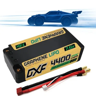 Batterie LiPo 2S 7,6 V 4400 mAh boîtier rigide