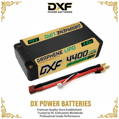 Batterie LiPo 2S 7,6 V 4400 mAh boîtier rigide – image 2
