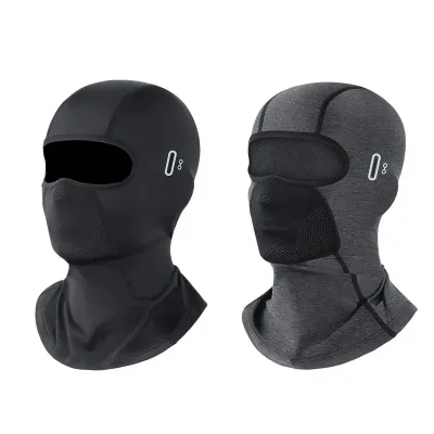 Cagoule de moto respirante en polyester et nylon