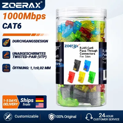 Connecteur RJ45 Cat6 à passage direct