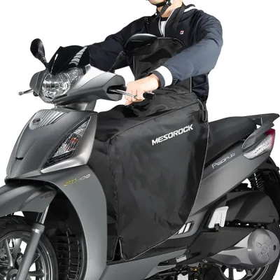Couvre-jambes de moto noir imperméable