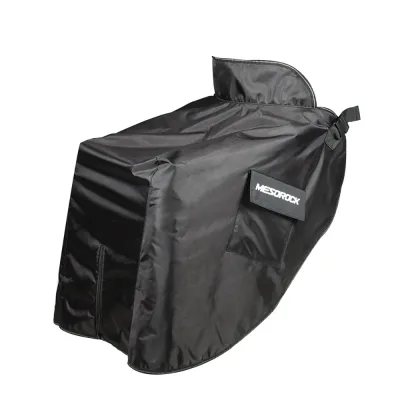 Couvre-jambes de moto noir imperméable – image 3
