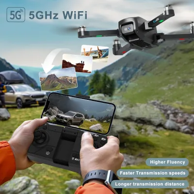 Drone pliable avec caméra 4K et GPS – image 2