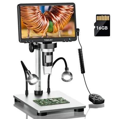 Microscope numérique à écran LCD de 18 cm