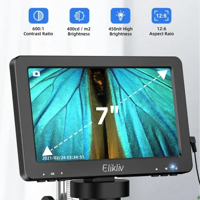 Microscope numérique à écran LCD de 7 pouces – image 2