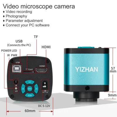 Microscope numérique HDMI USB avec bras articulé – image 2