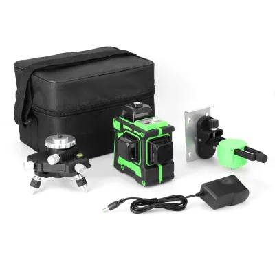 Niveau laser 12 lignes auto-nivelant avec trépied – image 2