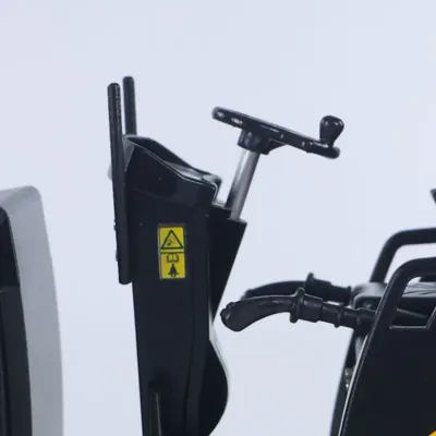 Rouleau compresseur télécommandé 1/14 jaune et noir – image 3