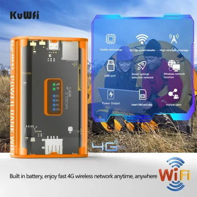 Routeur 4G mobile Wi-Fi, batterie 5200 mAh – image 2