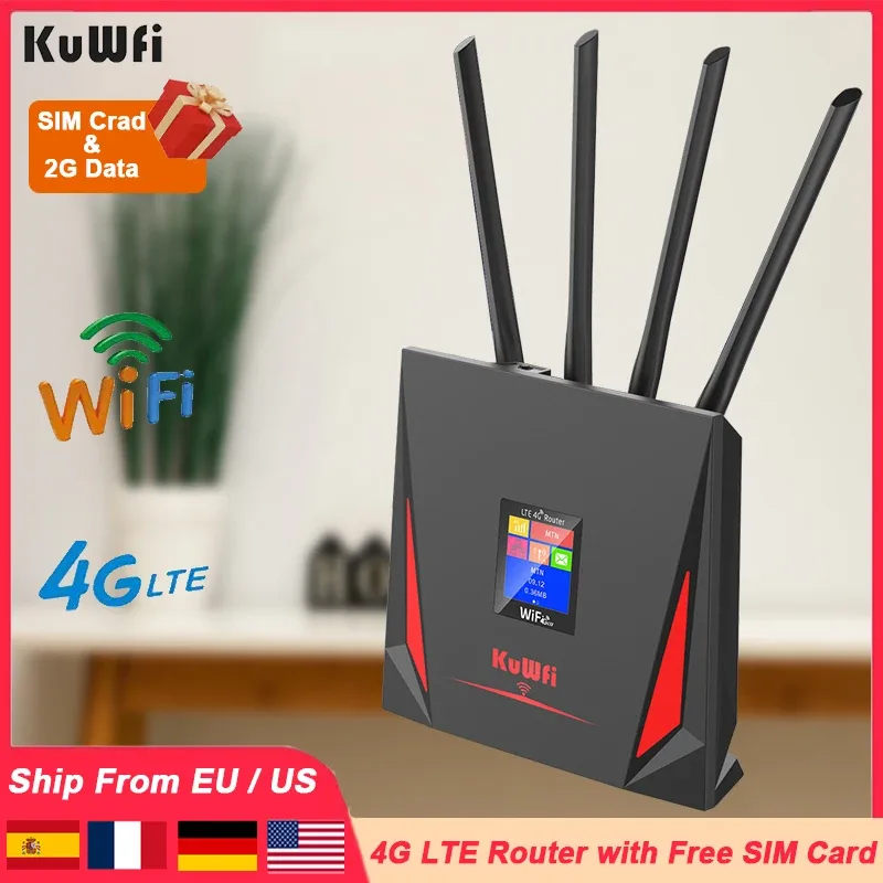 Routeur wifi 4G avec antennes externes