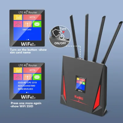 Routeur wifi 4G avec antennes externes – image 3