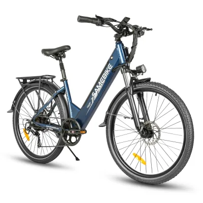 Vélo électrique 7 vitesses, roues de 66 cm – image 3