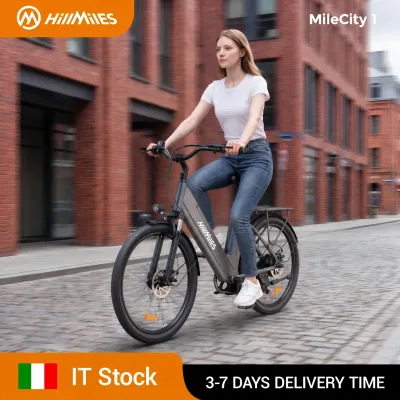 Vélo électrique à cadre bas, roues de 66 cm